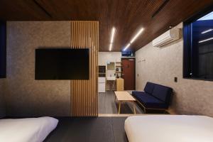 Televisyen dan/atau pusat hiburan di Colors Hakata 1F - Vacation STAY 90046