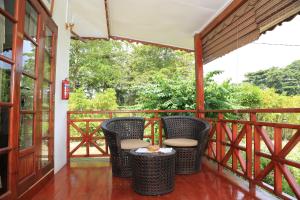 Balkón nebo terasa v ubytování Benjamine's Guesthouse