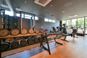 Fitness centrum a/nebo fitness zařízení v ubytování Centurion Hotel&Spa Vintage Kobe