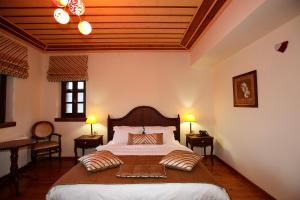 Posteľ alebo postele v izbe v ubytovaní Hotel Athina