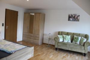 Posezení v ubytování Ferienwohnung Christine Trautner
