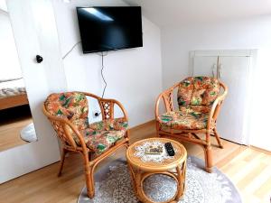TV o dispositivi per l'intrattenimento presso Apartman Slavica