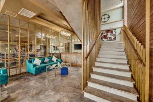 TV a/nebo společenská místnost v ubytování Ampelo Resort