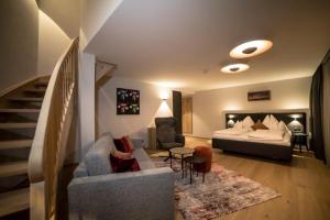 Istumisnurk majutusasutuses Hotel Bradabella - Montafon