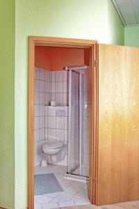 Ванная комната в Gasthaus Schadde