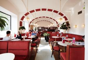 مطعم أو مكان آخر لتناول الطعام في Hotel Weitzer Graz - Centre of Graz