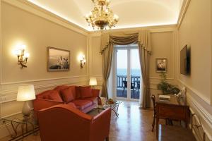 Posezení v ubytování Grand Hotel Excelsior Vittoria
