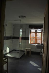 Koupelna v ubytování Gästehaus in Sülbeck