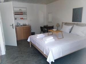 Voodi või voodid majutusasutuse ELENA APARTMENTS ITHACa toas