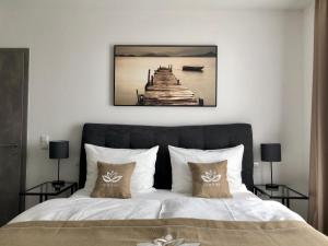 Postel nebo postele na pokoji v ubytování Hotel Sleep & Dream Nähe Europa Park und Rulantica