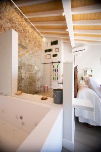 Kúpeľňa v ubytovaní Vistas de Chamberi
