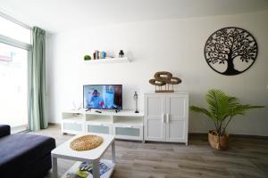 TV a/nebo společenská místnost v ubytování El Rincón del Sol