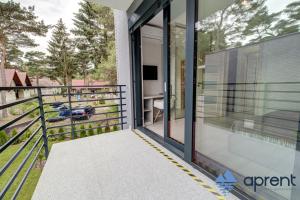 Balkón alebo terasa v ubytovaní Domek Jerza - Aprent