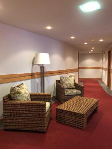 Posezení v ubytování HOTEL V.CIUDAD