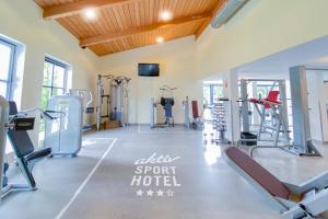 Fitnes oz. oprema za telovadbo v nastanitvi aktiv Sporthotel Sächsische Schweiz