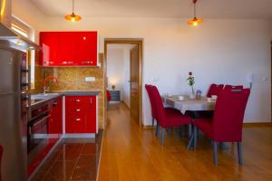 Η κουζίνα ή μικρή κουζίνα στο Apartments Vladimir #5