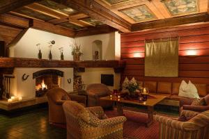 Posezení v ubytování Hotel St. Oswald