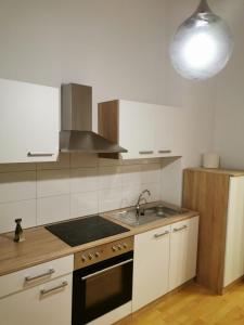 Virtuve vai virtuves zona naktsmītnē Stay Inn Braunschweig