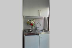 Cucina o angolo cottura di Port Vauban appartement F3 refait à neuf