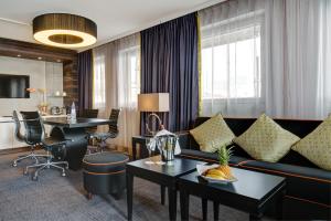 Istumisnurk majutusasutuses Hotel Beaulac