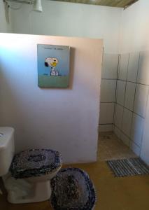 Vonios kambarys apgyvendinimo įstaigoje Pousada Jacutinga