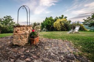 A garden outside Colle Regnano