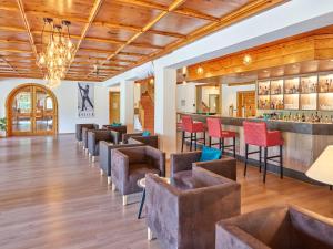 Istumisnurk majutusasutuses Das Wiesgauer - Alpenhotel Inzell
