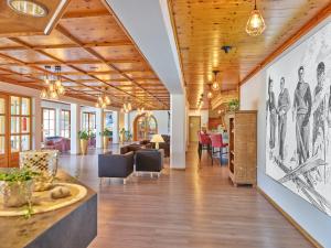 Istumisnurk majutusasutuses Das Wiesgauer - Alpenhotel Inzell
