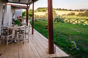 A garden outside Colle Regnano