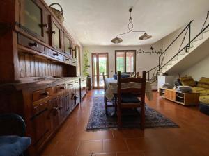 Posezení v ubytování B&B Monteguzzo