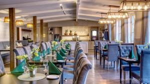 Χώρος καθιστικού στο Fosen Fjord Hotel