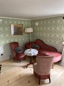 Posezení v ubytování Thorstorps Gård B&B