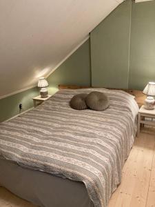 Säng eller sängar i ett rum på Thorstorps Gård B&B