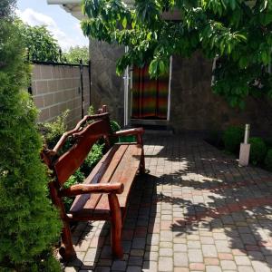 Vonkajšia záhrada v ubytovaní Family Complex EkoKomfort