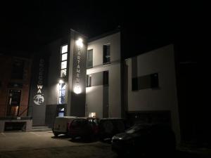 Budynek, w którym mieści się apartament