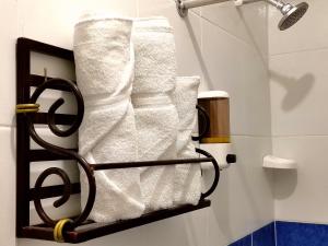 Ένα μπάνιο στο Hotel Armonía Hostal +43 φωτογραφίες