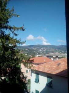 a view of the city from the roof of a building at ANTICO BORGO AL MARE in Lavagna +3 photos