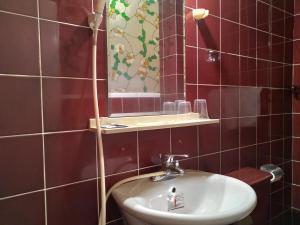 Koupelna v ubytování The LEY HOTEL 寶麗頌旅館