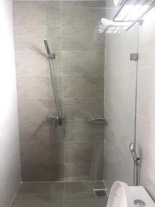 Koupelna v ubytování Tuyet Son Hotel