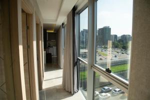 A balcony or terrace at Le Luxe Suites Hotel & Spa