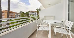 Balkón alebo terasa v ubytovaní Hoposa Hotel & Apartaments VillaConcha