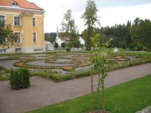 A garden outside Palmse Manor Guesthouse