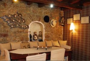 Posezení v ubytování Guesthouse Kazakou