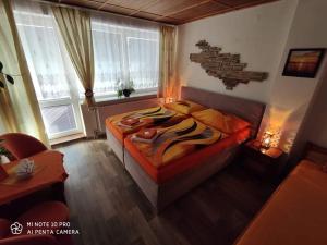 Posteľ alebo postele v izbe v ubytovaní Motel Podkova