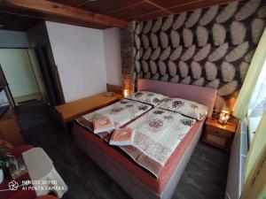 Posteľ alebo postele v izbe v ubytovaní Motel Podkova
