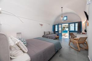 Voodi või voodid majutusasutuse Sigalas Beach Hotel toas