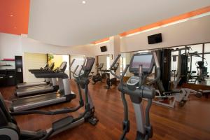 Fitness centrum a/nebo fitness zařízení v ubytování Grand Fiesta Americana Queretaro
