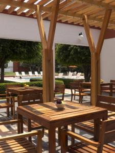 Restaurace v ubytování Fiesta Inn Leon