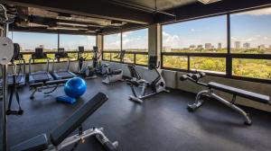 Fitness centrum a/nebo fitness zařízení v ubytování Mex Hoteles