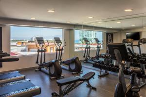 Fitness center at/o fitness facilities sa Fiesta Inn Puerto Vallarta Isla